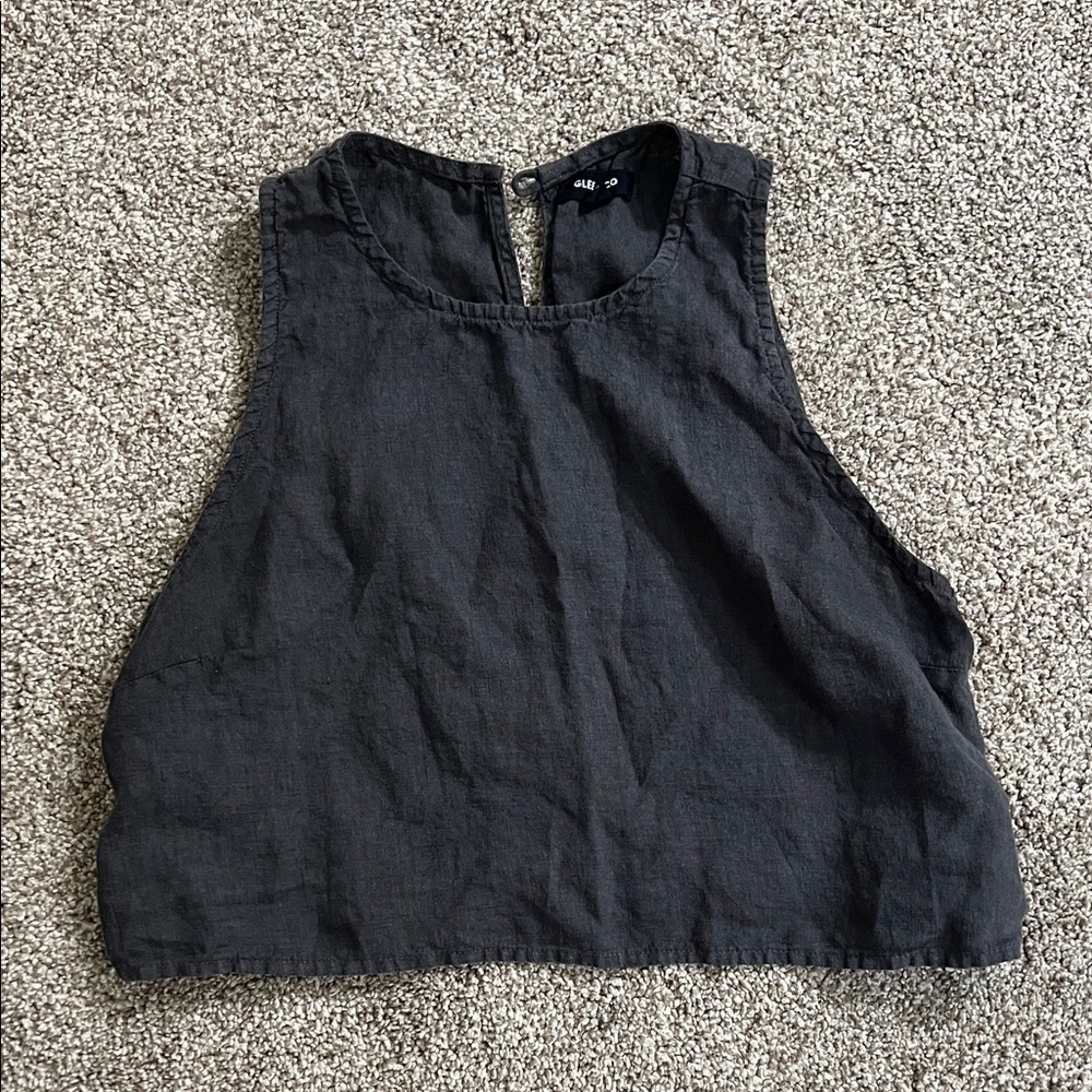 Linen Tank Top Set